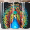 PEACOCK 600ML TUMBLER Miniatyrbilde