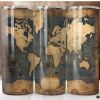 WORLD MAP 600ML TUMBLER Miniatyrbilde